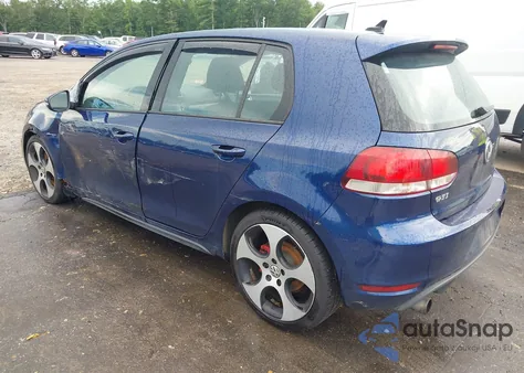 2011 Volkswagen Gti 4-Door z USA, uszkodzony, nr VIN WVWHV7AJ8BW026866